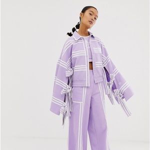 Very rare Ji Won Choi x Adidas (Lavendar) Jacket XL, Pants (L).